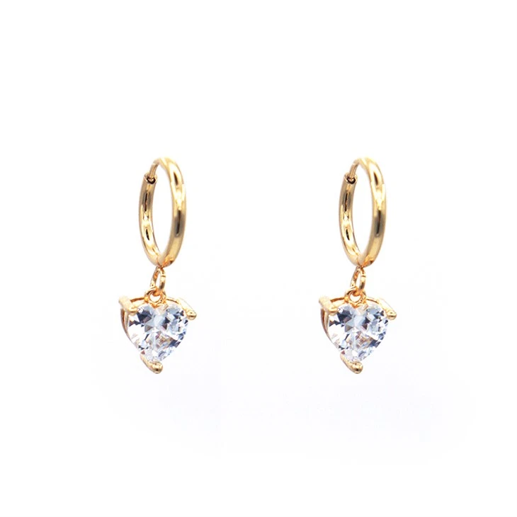 Diamond Hoop Earrings Diamond Hoop Earrings